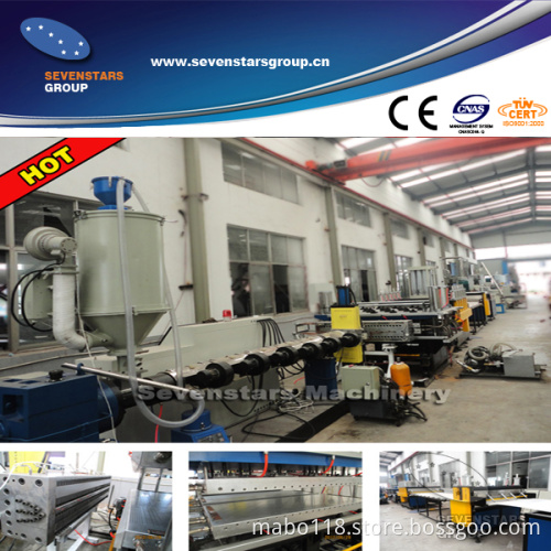 High Output PP Hollow Grid Sheet Production Line